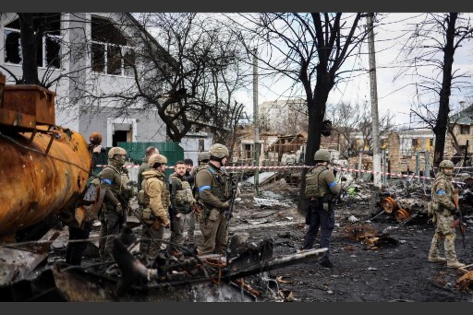 Más de 400 cadáveres de civiles fueron localizados en Bucha, Ucrania. (Foto: AFP)