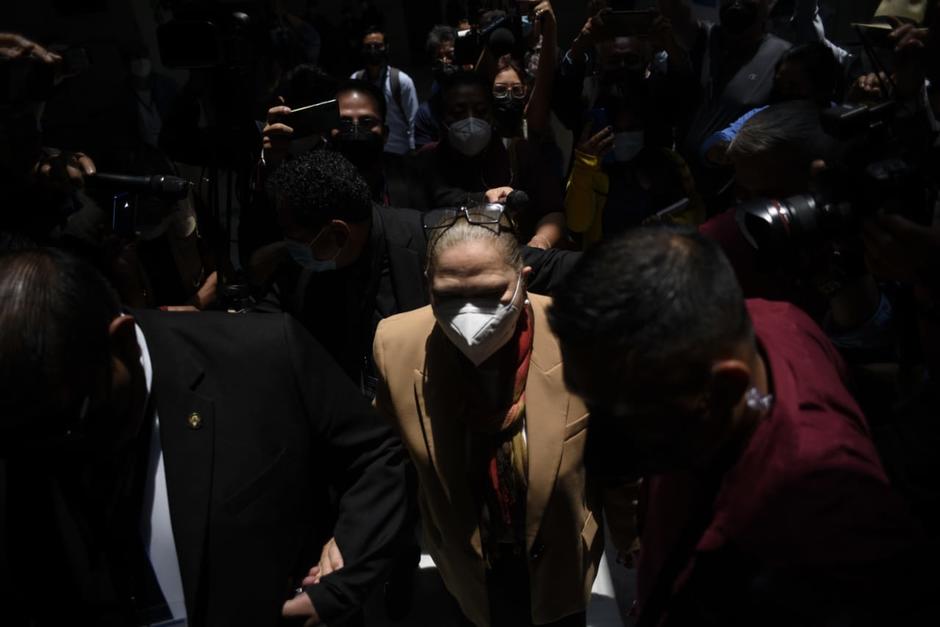 La Fiscal General Consuelo Porras declar&oacute; que no defiende al presidente Alejandro Giammattei. (Foto: Wilder L&oacute;pez/Soy502)