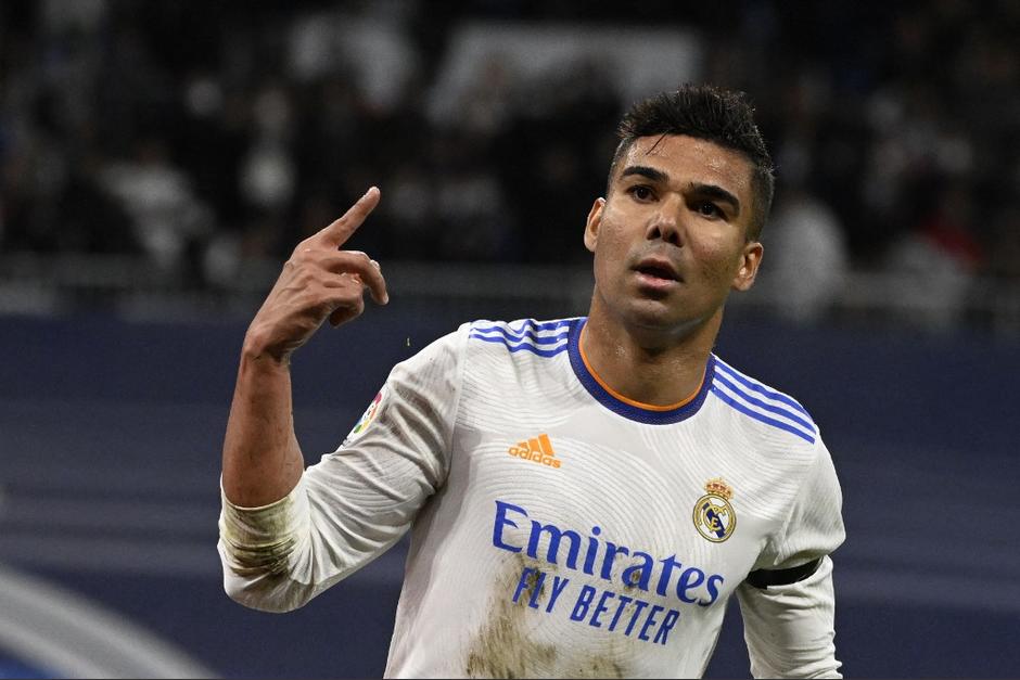 Casemiro se luci&oacute; en el juego del Real Madrid ante el Getafe. (Foto: AFP)