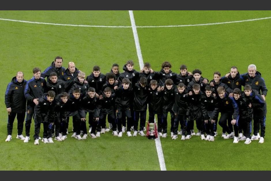 El infantil B fue el &uacute;nico de los tres cuadros del Real Madrid que pudo vencer al Barcelona en una semana donde se jugaron tres cl&aacute;sicos. (Foto: Real Madrid)