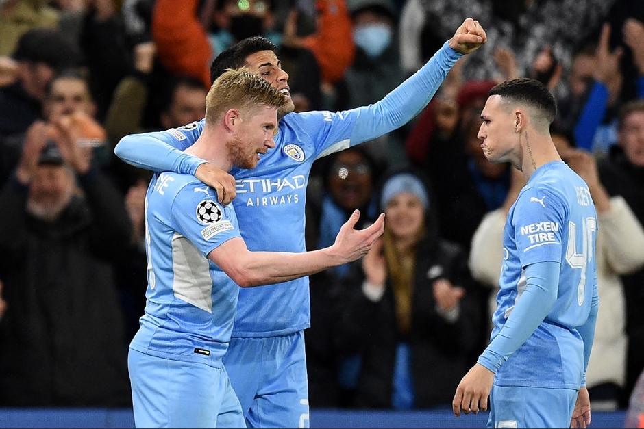 El&nbsp;Manchester City sell&oacute; su clasificaci&oacute;n a semifinales de Champions League tras el duelo ante el Atl&eacute;tico de Madrid. (Foto: AFP)&nbsp;