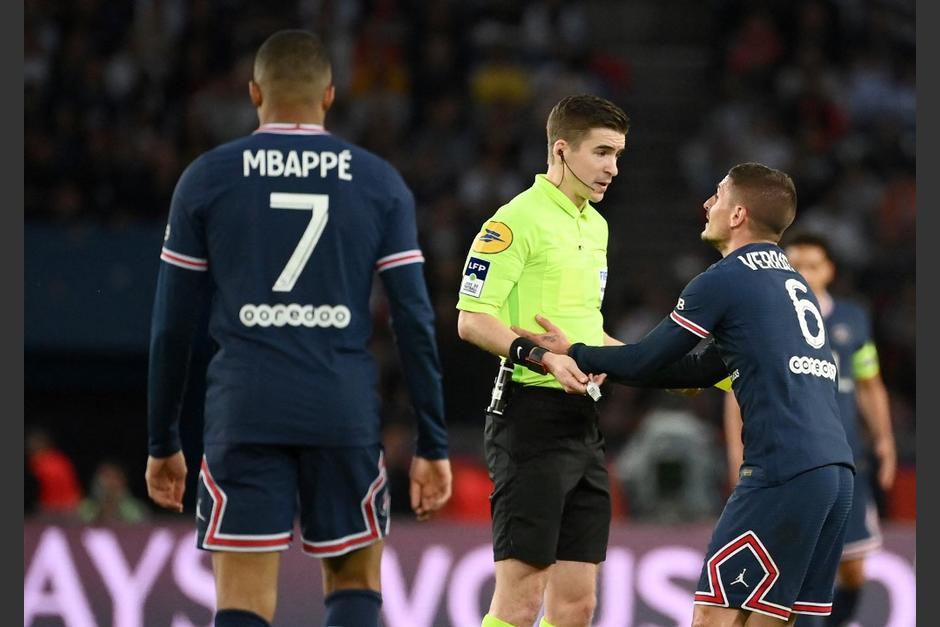 Un total de 4 goles fueron anulados en el derbi de Francia, entre el PSG y el Marsella. (Foto: AFP)