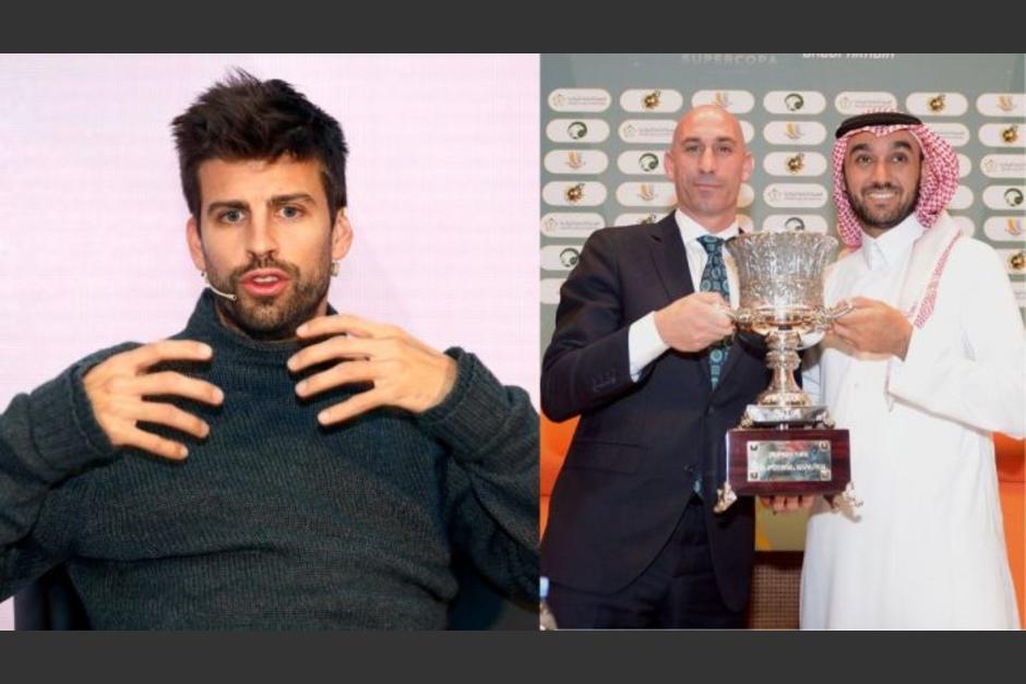 La Federación Española de Fútbol, (RFEF) pactó con la empresa de Piqué una comisión millonaria por llevar la Supercopa a Arabia.(Foto: AS)