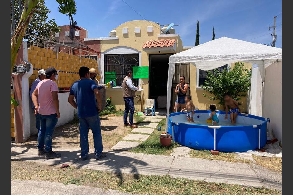 Vecinos de un municipio de Jalisco, México, fueron multados por haber llenado sus piscinas, debido a que consideran que se desperdicia agua y en esta temporada baja el caudal en la zona. (Foto: Gobierno Tlajumulco)