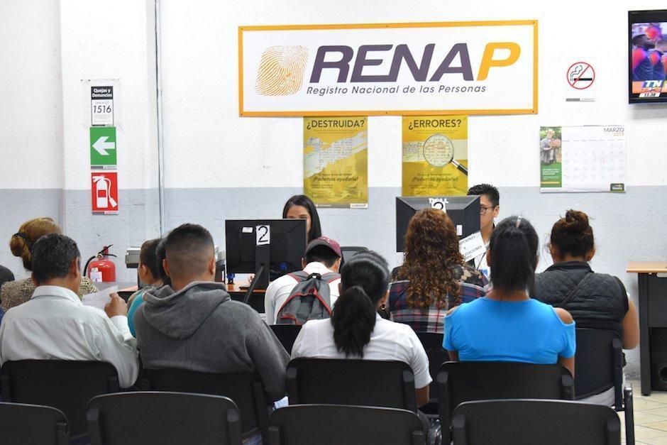 Este fin de semana, Renap habilita sus oficinas al público. (Foto: archivo/Soy502)