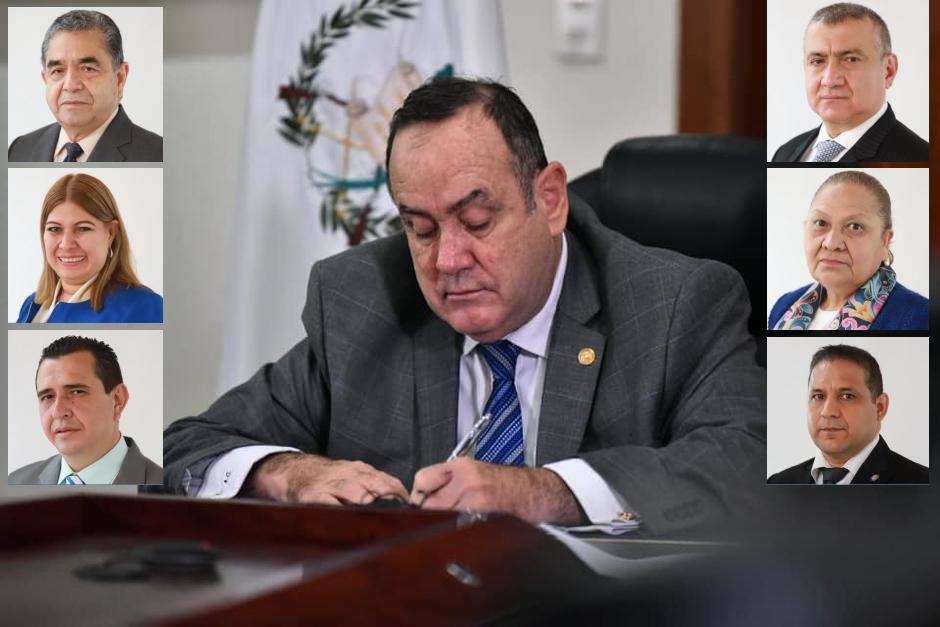 El presidente Alejandro Giammattei debe designar al jefe del MP para el periodo 2022-2026. (Fotos: archivo )&nbsp;