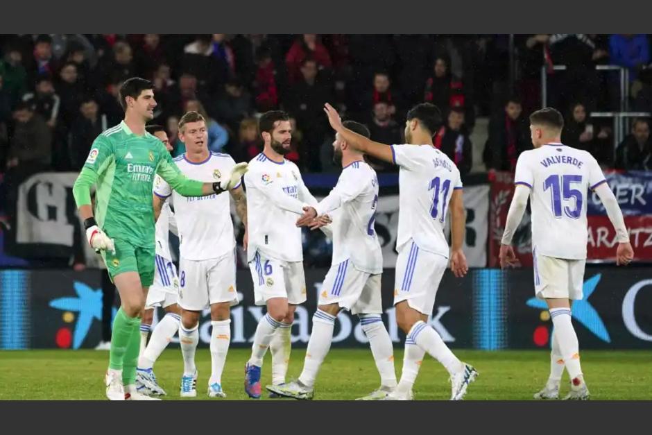 El Madrid se consagr&oacute; campe&oacute;n este s&aacute;bado al ser matem&aacute;ticamente inalcanzable en el primer lugar. (Foto: AFP)&nbsp;