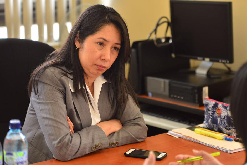 La jueza Erika Aifán reaccionó por la visita de agentes de la DEIC a su casa. (Foto: Soy502/Archivo)&nbsp;