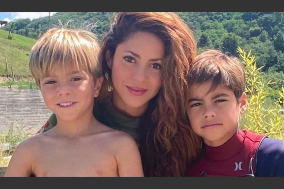 Shakira asistió al estadio de los Dodger junto a sus hijos. (Foto: Instagram)