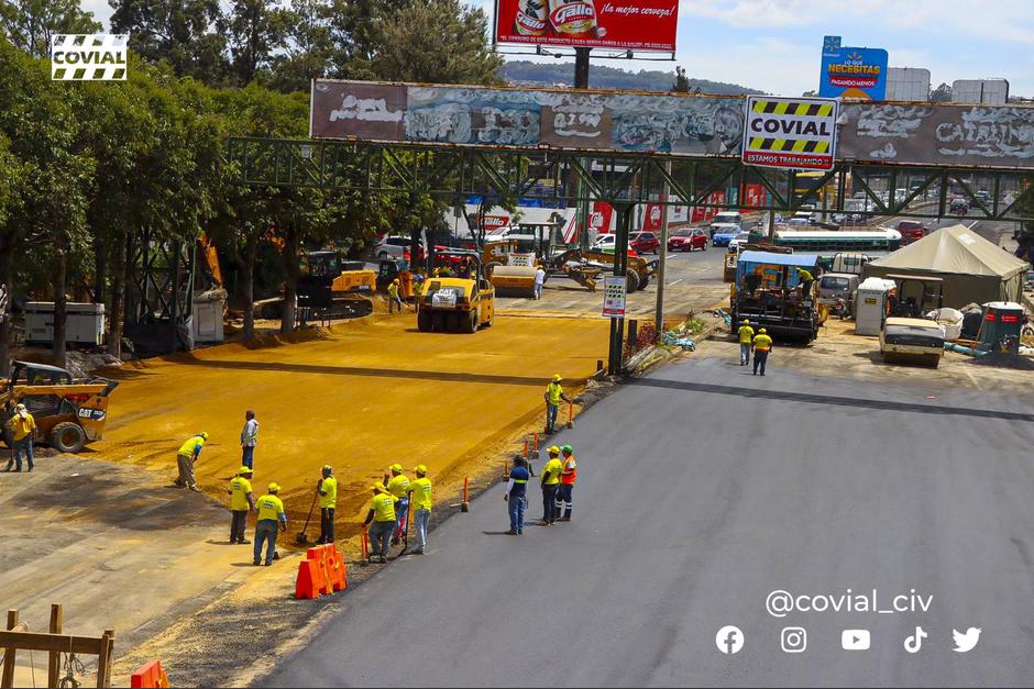 Así avanzan los trabajos en la ruta al Pacífico, previo a que se habilite el paso por el sector. (Foto: Covial)