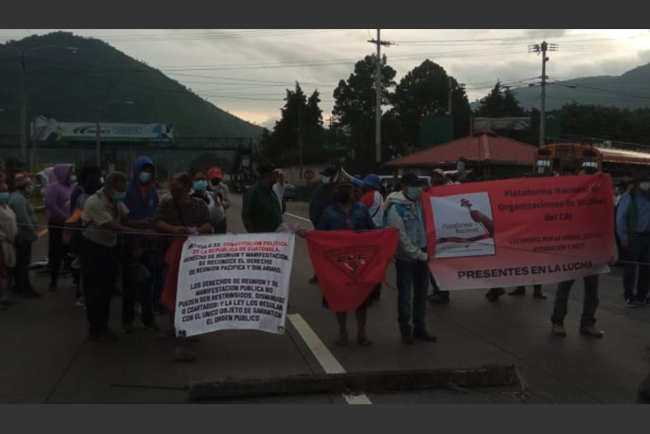 Codeca inici&oacute; los bloqueos este martes. (Foto: cortes&iacute;a/Soy502)&nbsp;