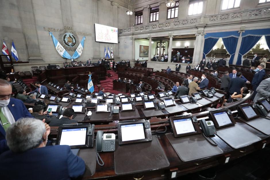 Los diputados aprobaron el decreto 39-2022. (Foto: Congreso de la República)&nbsp;