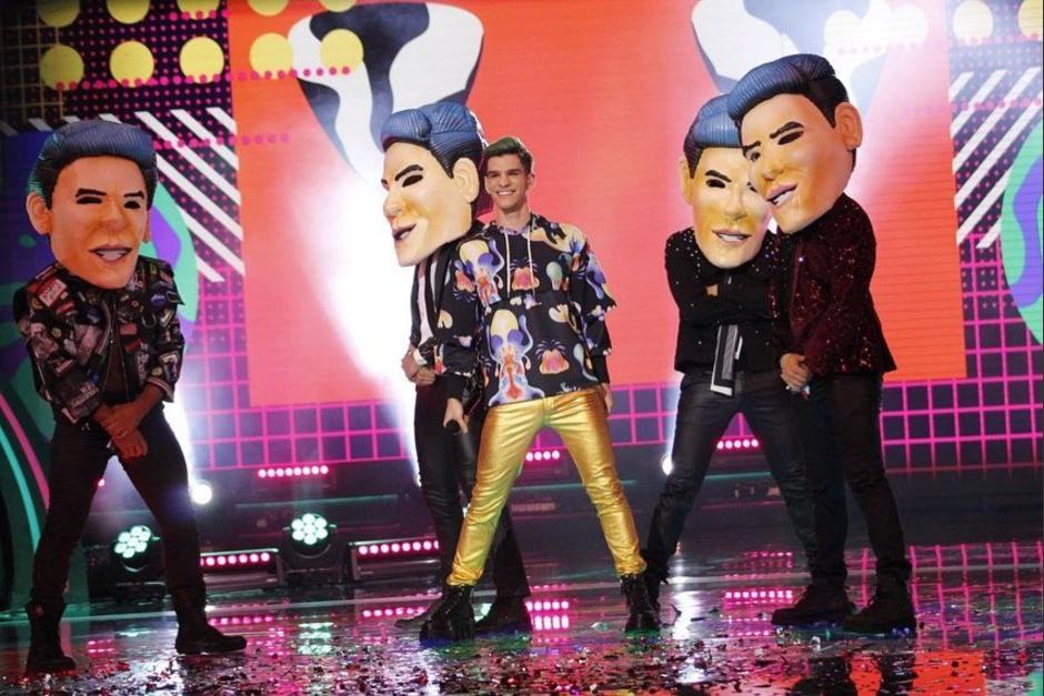 El guatemalteco Nelson Carreras durante su participación en La Academia. (Foto: La Academia)