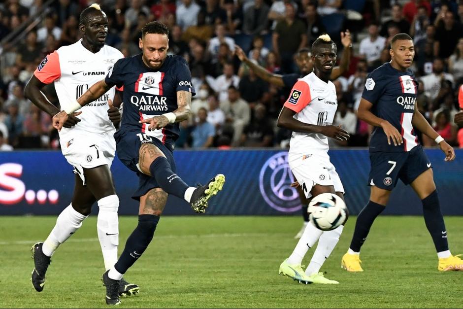 París SG golea 5-2 al Montpellier con un doblete de Neymar. (Foto: AFP)&nbsp;