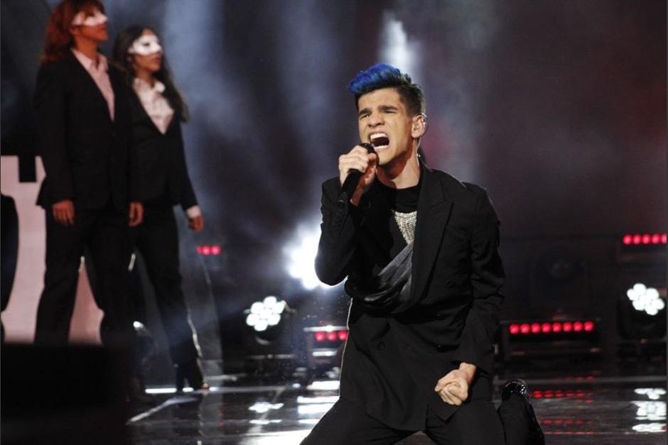 Nelson Carreras cantó "Mientes" de Camila. (Foto: La Academia)&nbsp;