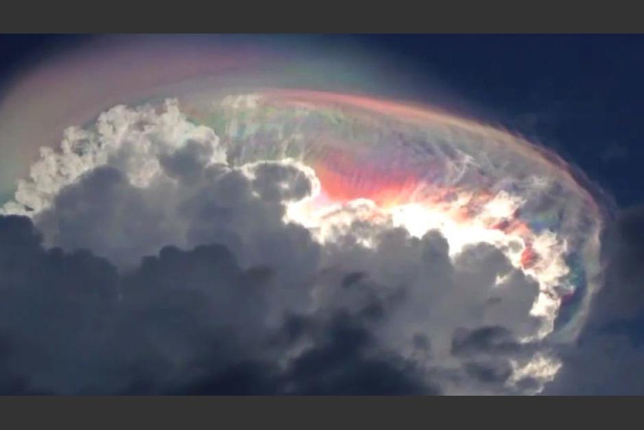 Varios guatemaltecos compartieron videos de la formación de esta peculiar nube. (Foto: Archivo/Soy502)&nbsp;
