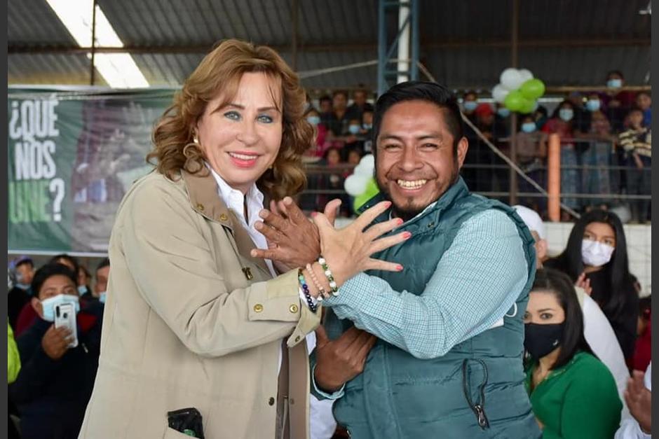 Sandra Torres ha tenido acercamientos con otros partidos para hacer una alianza para las elecciones de 2023. (Foto: Partido UNE)&nbsp;