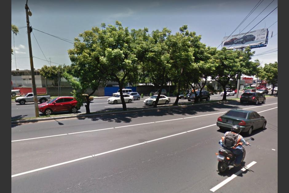 El accidente complic&oacute; el tr&aacute;fico en las calzadas Roosevelt y San Juan. (Foto: Google Maps)&nbsp;