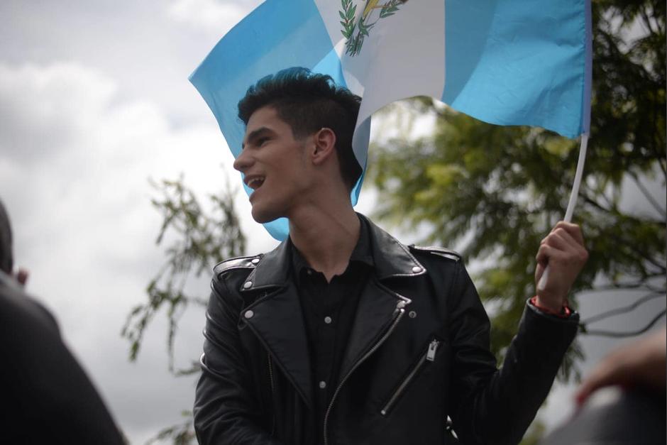 Nelson Carreras regresó a Guatemala este sábado 20 de agosto. (Foto: Wilder López/Soy502)&nbsp;