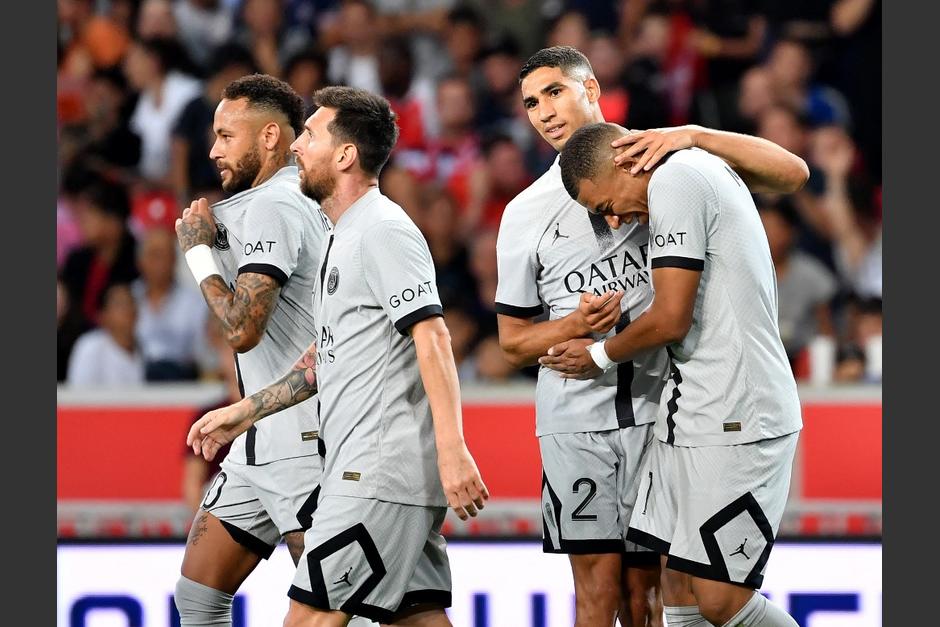El PSG aplast&oacute; al Lellie en el partido de este domingo 21 de agosto. (Foto: AFP)&nbsp;