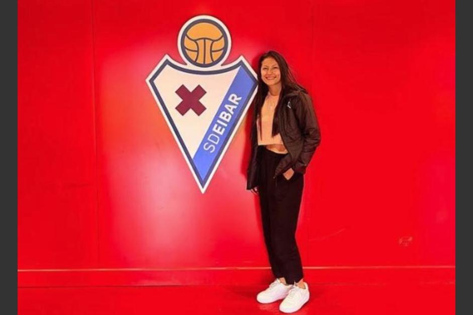 &nbsp;Andrea Álvarez se une al&nbsp;Eibar de la Segunda División de España. (Foto: Instagram)&nbsp;