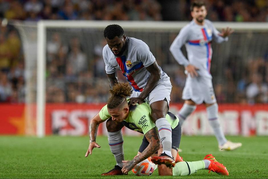 El Barcelona se midi&oacute; ante el Manchester City en un juego ben&eacute;fico en el Camp Nou. (Foto: AFP)&nbsp;