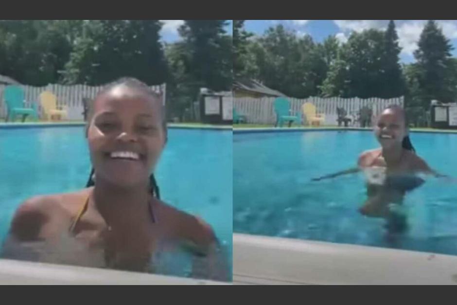 La joven Hellen Wendy Nyabuto murió ahogada mientras hacía una transmisión en vivo. (Foto: Notigram)