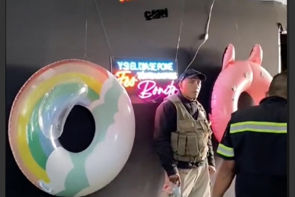 A pocas horas de que comience el concierto del puertorriqueño Bad Bunny se dio a conocer el camerino del artista. (Foto: captura de video)