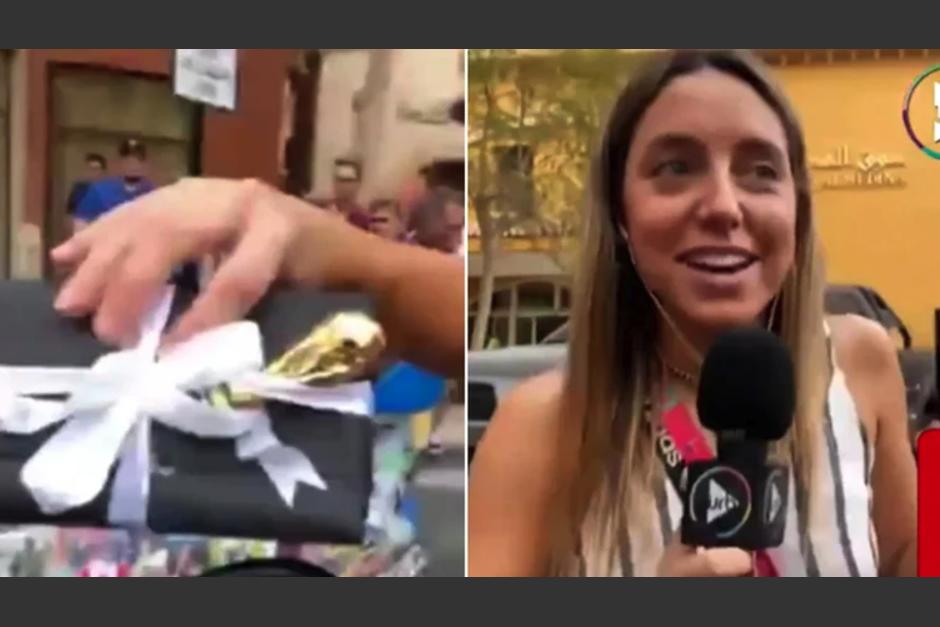Una periodista argentina recibió un costoso regalo de un millonario qatarí. (Foto: Infobae)