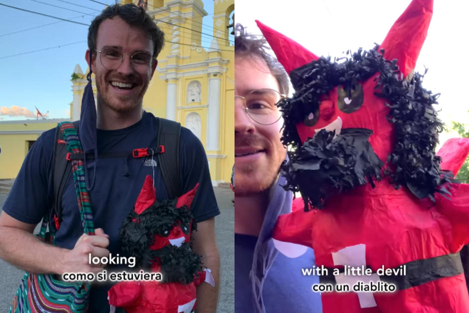 El famoso generador de contenido de Escocia se sorprendi&oacute; con esta tradici&oacute;n guatemalteca. (Foto: The First Piper)