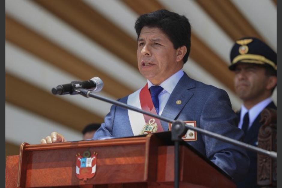 Capturan al presidente de Perú, Pedro Castillo y lo acusan de cometer distintos delitos. (Foto: AFP)