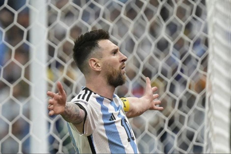 Lionel Messi durante el partido contra Países Bajos en Qatar 2022. (Foto: AFP)