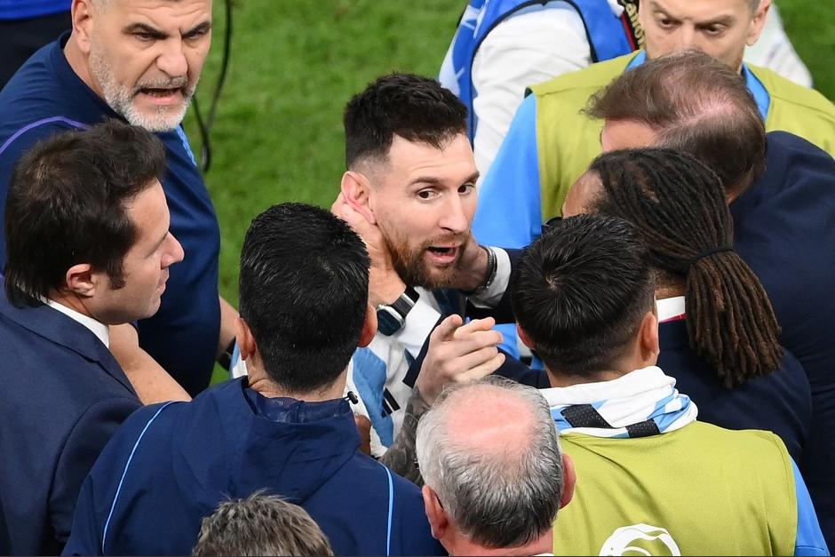 Messi fue visto en un estado poco habitual.&nbsp; (Foto: AFP)&nbsp;