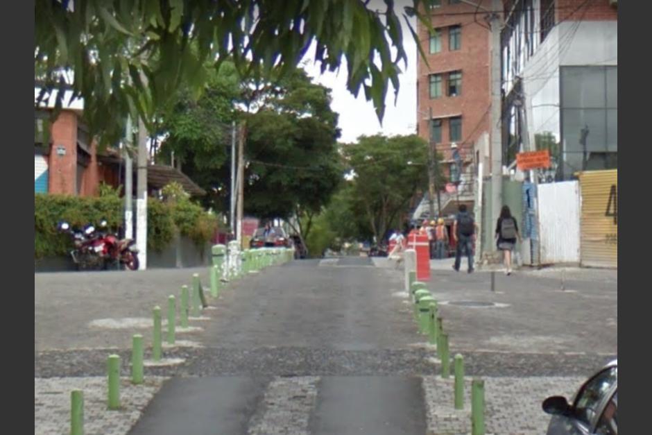 Usuarios grabaron una pelea en la zona 4 capitalina. (Foto: Google Maps)&nbsp;