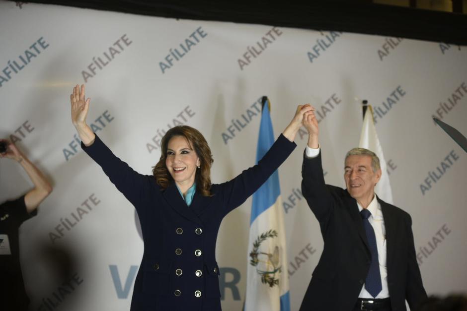 El partido Valor eligió a su binomio presidencial para Elecciones 2023. (Foto: Wilder López/Soy502)