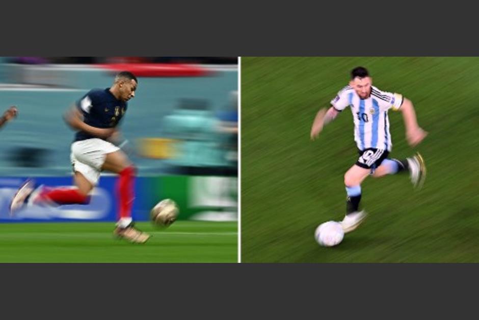Mbappé y Messi se enfrentarán este domingo 18 de diciembre en el Mundial Qatar 2022. (Foto: AFP)