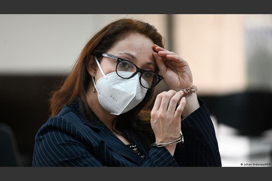 Virginia Laparra, exfiscal de FECI, fue condenada a cuatro a&ntilde;os de prisi&oacute;n. (Foto: AFP)