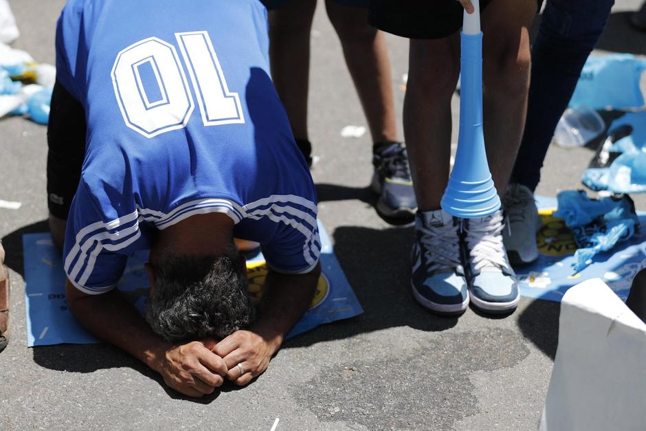 Los argentinos sufrieron los goles de Kylian Mbappé. (Foto: De Marke Sport)