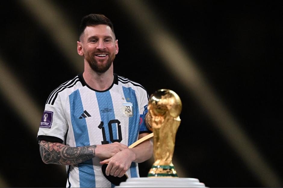 El argentino logró se mayor presea en el fútbol. (Foto: AFP)