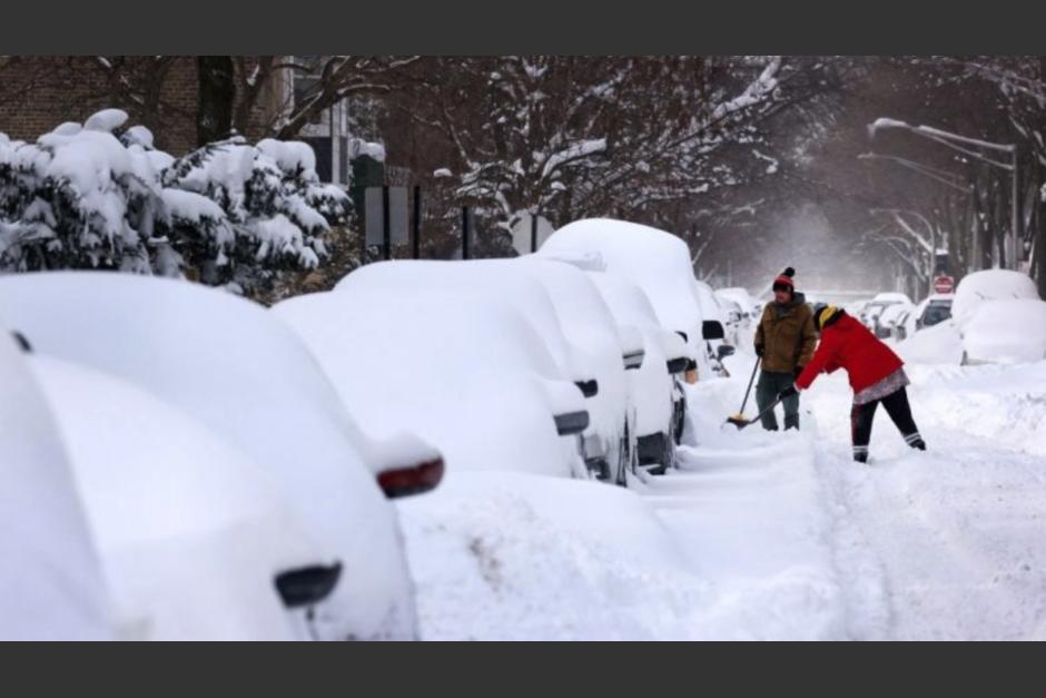 Estados Unidos se ha visto afectada por la fuerte tormenta de nieve. (Foto: AFP)