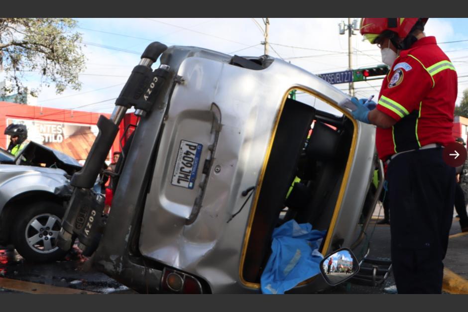La auxiliar de enfermería del Hospital Roosevelt falleció en un trágico accidente tras salir de turno laboral. (Foto: CBM)