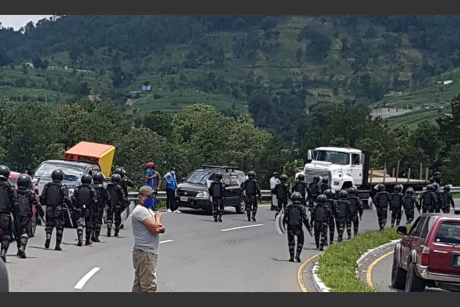 La situación se ha tornado tensa en Nahualá y de nuevo se reportan enfrentamientos con la PNC. (Foto: Archivo/Soy502)