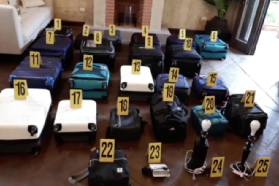 El dinero fue localizado en el interior de 22 maletas, una de ellas tenía el nombre de José Luis Benito. (Foto: Archivo)&nbsp;