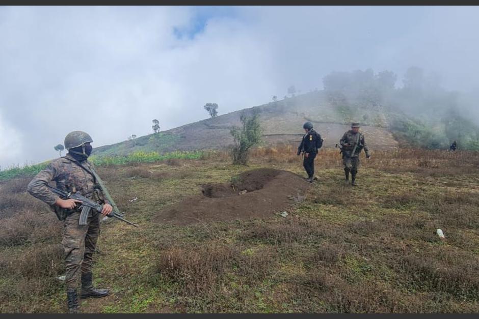 Ejército y elementos de la PNC han participado en el Estado de Sitio impuesto en dos comunidades de Sololá. (Foto: Ejército de Guatemala)
