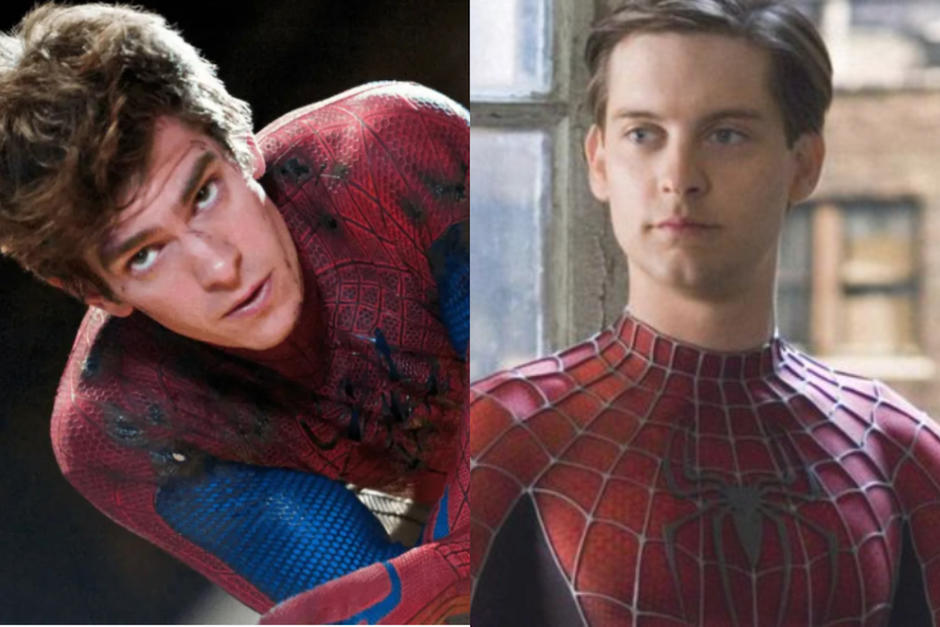 &nbsp;Tobey Maguire y Andrew Garfield asistieron a una pel&iacute;cula de Spider-Man: No way home y nadie lo not&oacute;. (Fotos: Oficial)