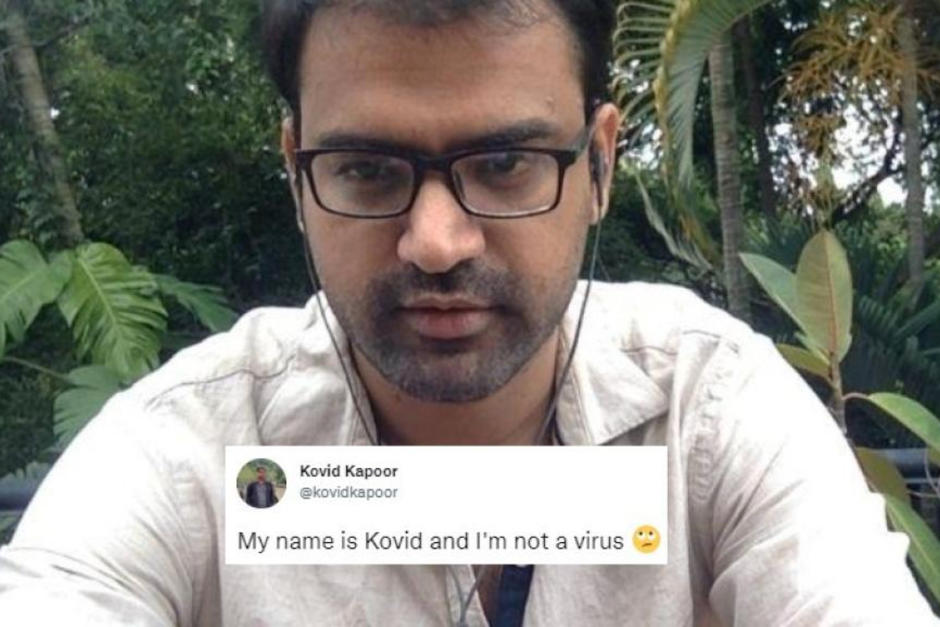 El empresario de nombre Kovid cuenta acerca de los problemas que tiene debido a su nombre. (Foto: Redes Sociales)