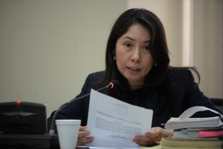 La jueza Erika Aifán está a cargo de dirigir la investigación del MP en el caso Comisiones Paralelas 2020. (Foto: archivo/Soy502)&nbsp;