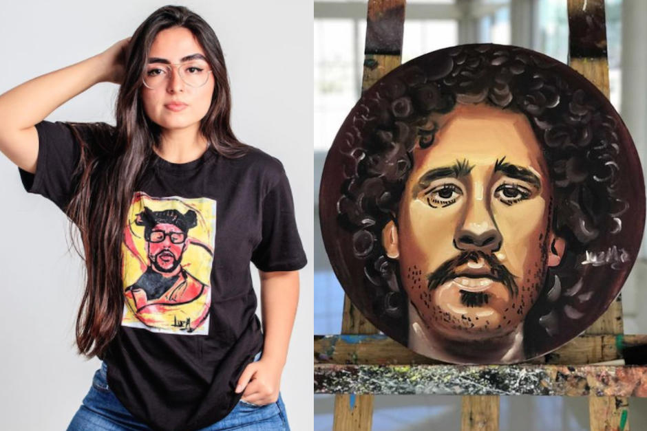 Luisito comunica reaccion&oacute; al su retrato hecho por unaguatemalteca. (Fotos:Tato&rsquo;s Up y LUzMa Berganza)