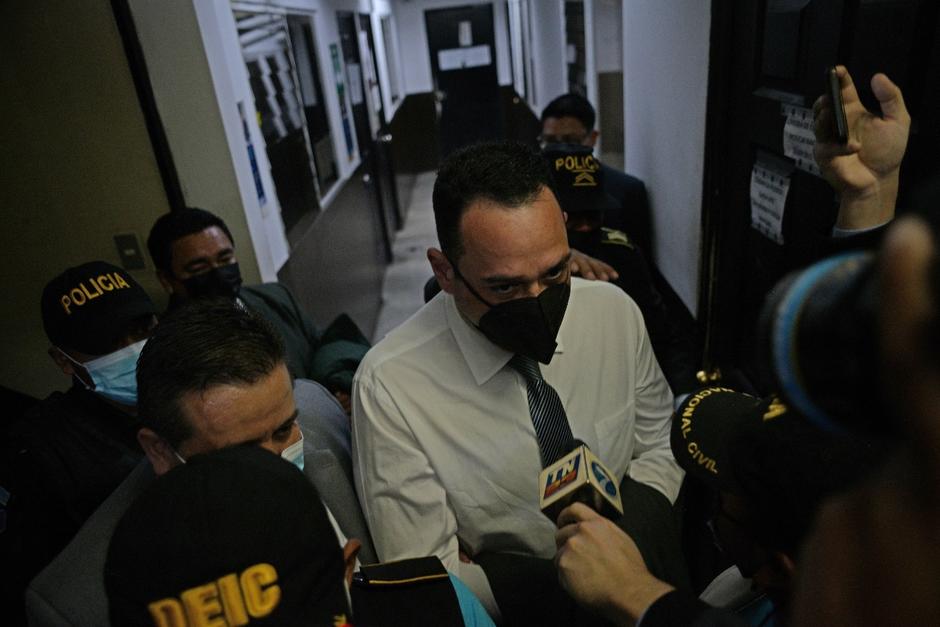 El exministro de Comunicaciones, José Luis Benito Ruiz era buscado desde el 2020, fue detenido y llevado a la cárcel de Mariscal Zavala. (Foto: Wilder López/Soy502)