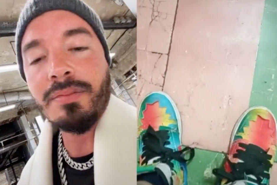 El cantante ofreció un par de Air Jordan a un pequeño que dijo que no se avergonzaba del regalo que le hizo su mamá. (Foto: Tik Tok)
